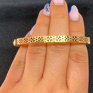 Fossil Rose Gold Metal Bangle